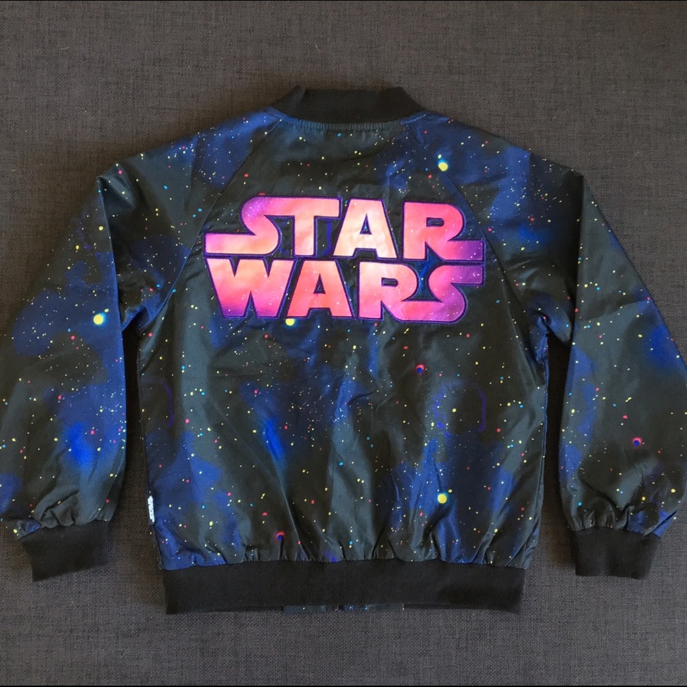 NWOT Disney Store Star Wars Windbreaker Bomber 5/6